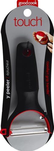 Goodcook Straight Blade Y-Shaped Peeler, Black
