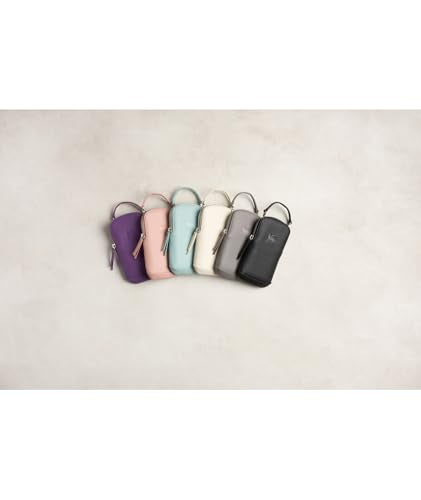 STANLEY Cross Bottle Essentials Case Midi | Phone, Wallet, Keys Holder for Water Bottle | Faux Leather Accessory Pouch for Carry All Strap | Tumbler Cup Accessories | BPA-Free | Black