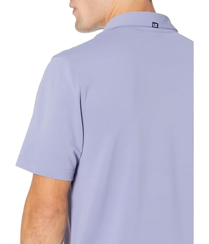 Cutter & Buck Men's Short Sleeve Virtue Eco Pique Recycled Polo Shirt, Hyacinth, L
