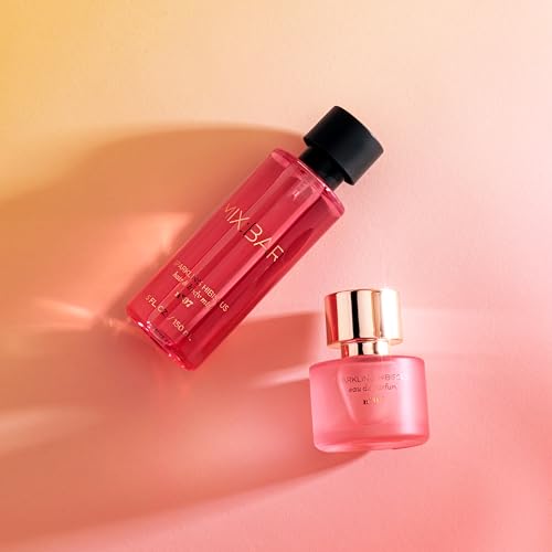 MIX:BAR Sparkling Hibiscus Hair + Body Mist, Bedroom Linen Spray - Notes of Bergamot, Hibiscus, Champagne Bubbles, Cashmere Musk, Fruity Scent, 5oz