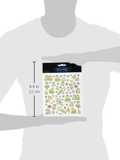 Tattoo King Multi-Colored Stickers-Spotted Frogs