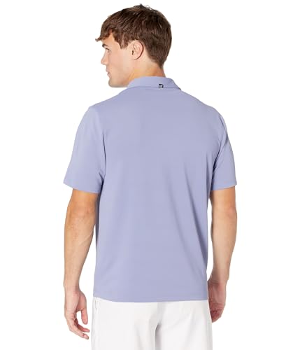 Cutter & Buck Men's Short Sleeve Virtue Eco Pique Recycled Polo Shirt, Hyacinth, L