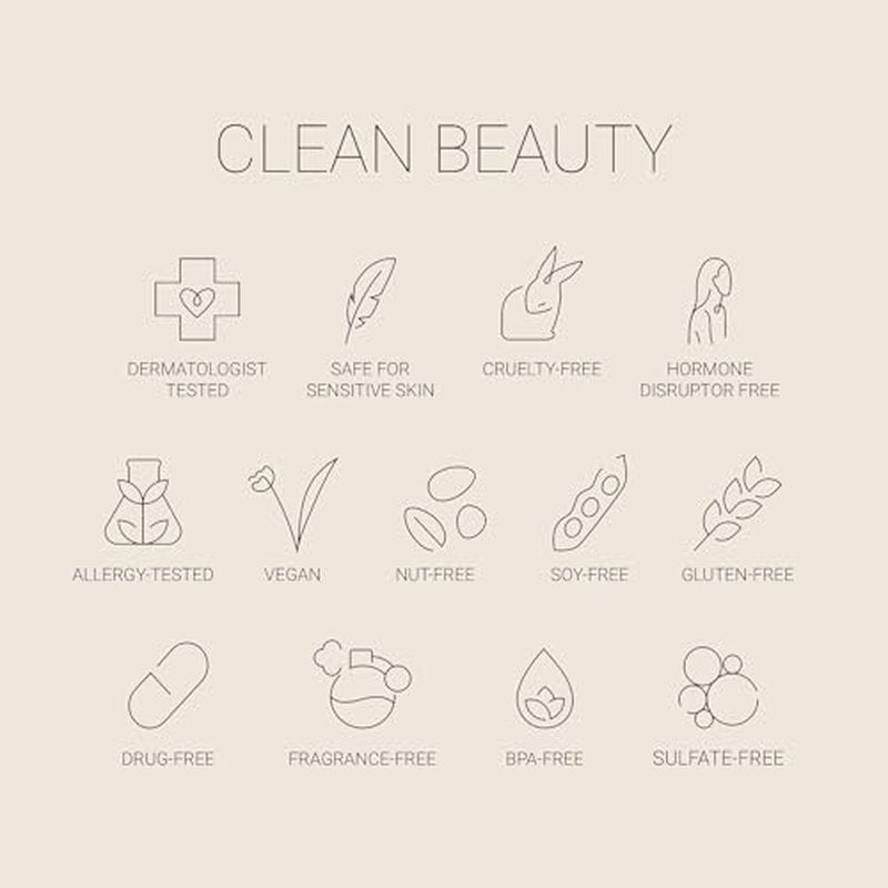 No Makeup Makeup Long-Lasting Lightweight Foundation & Brush Duo | Cruelty-Free, Fragrance-Free, Buildable, Transfer-Proof Makeup (Light Medium)