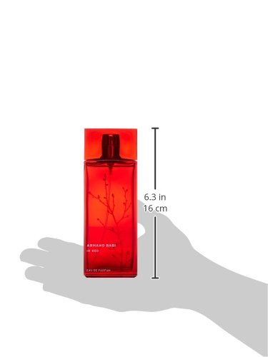 Armand Basi Red Eau De Parfum Spray - 3.4 Ounce | Elegant Fragrance for Women