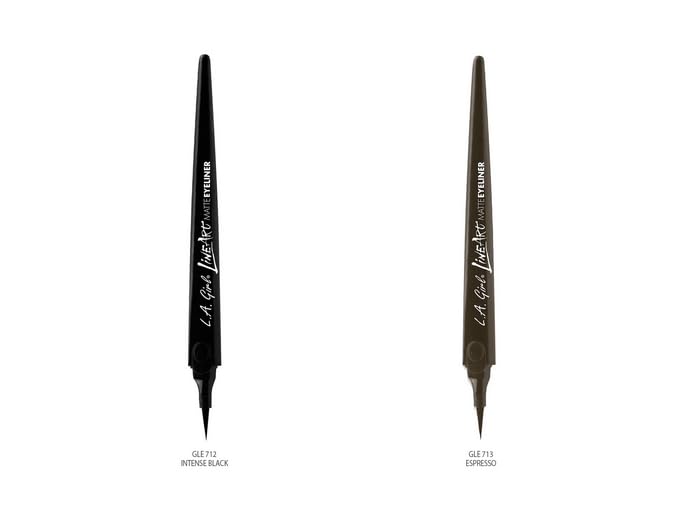 L.A. Girl Matte Eyeliner - Espresso Line Art Precision | Long-Lasting Formula
