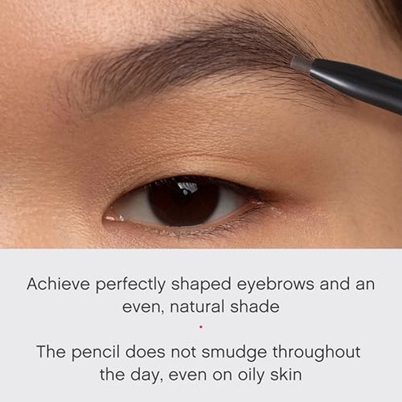 Vivienne Sab? Brow Arcade Eyebrow Pencil ? Micro Definer with Brush for Cool-Toned Hair, Smudge-Proof Color and Longwear Shape Enhancement, Shade 07 Ash Brown, 0.035 oz