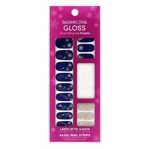 Dashing Diva Ultra Shine Gel Palette - What a Flake | Long-Lasting Nail Color
