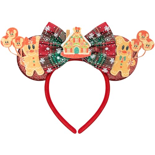 Trnerm Christmas Mouse Ears Headband for Women - Balloons Headband