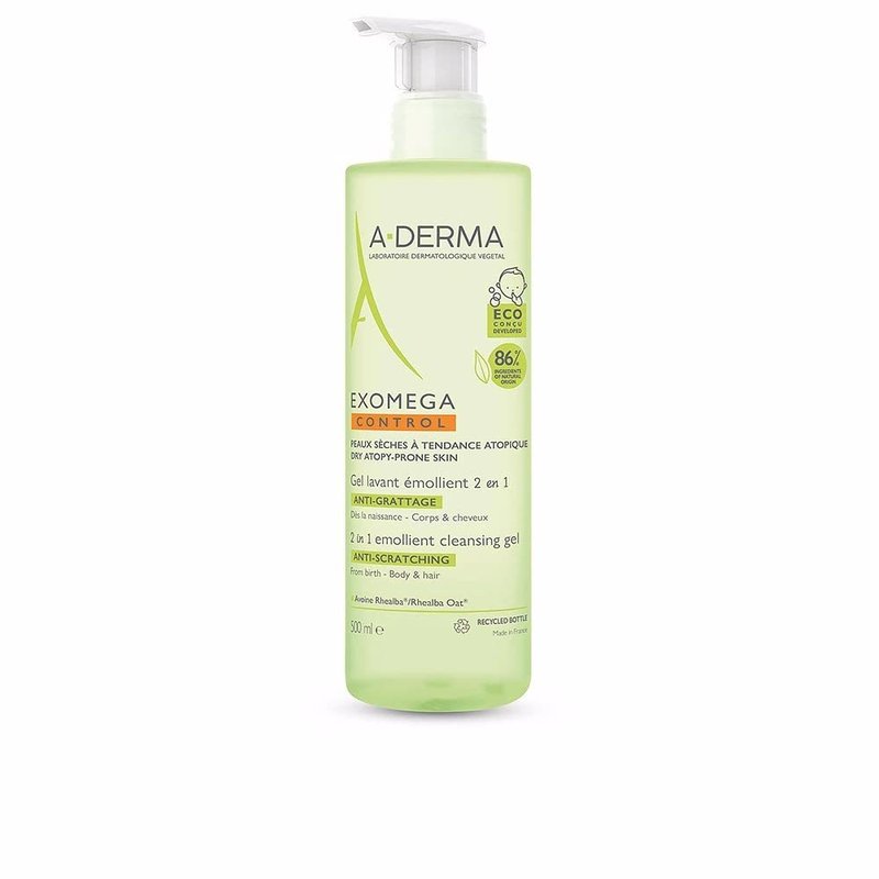 Aderma Exomega Gel Emoliente 2 En 1 500M