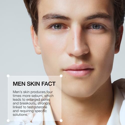 Lab Series Men's Clear LS Deep Pore Purifying Face Wash with Salicylic Acid - Cleanser Suitable for Acne Prone Skin - Skin Care for Men - Dermatologist Tested