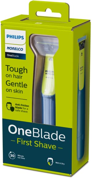 Philips Norelco OneBlade Teen Hybrid Electric Shaver - Versatile Grooming Tool for All Hair Types | Model QP2515/49