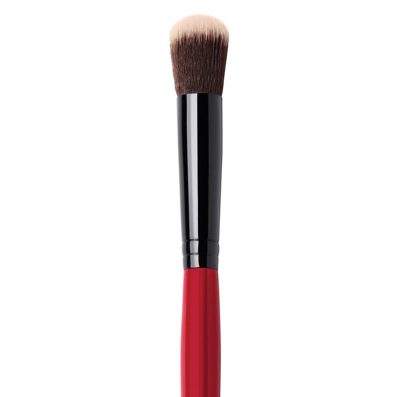 Smashbox Blurring Concealer Brush | Rounded Concealer Makeup Brush for Under Eyes | Airbrush Finish for Liquid or Cream Formulas