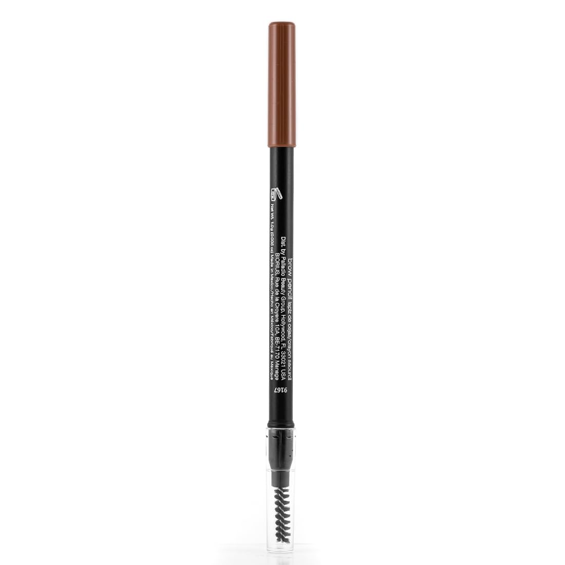 Palladio Brow Pencil & Brush for Eyebrows, Taupe