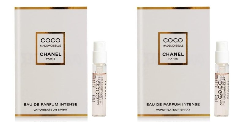 CHANEL Coco Mademoiselle Intense - Eau de Parfum, 1.5 ml Vials LOT OF 2 Samples 0.1 Fl Oz Total (Pack of 1) 0.1 Fl Oz