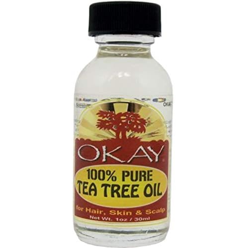 Okay 100% Pure Tea Tree Oil, 1 oz (Pack of 5)