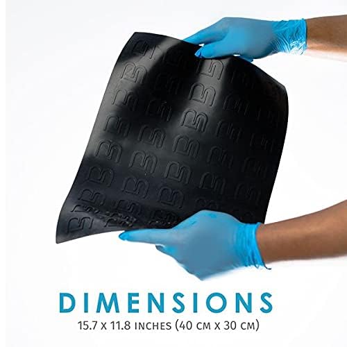 Level 3 Silicone Mat - Comfortable and Durable Non-Slip Barber Mat - Protects Against Scratches and Scuffs - Great for Barber and Hair Stylist Working Spaces