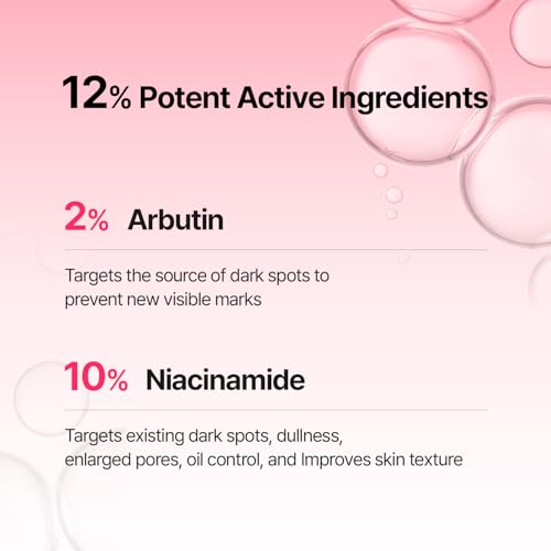 MEDITHERAPY Arbutin Skin Booster Serum + Device 5.07 fl. oz - Korean Face Serum with 10% Niacinamide and 2% Arbutin - At Home Face Massager Tool for Radiant Glow Skin - Boosts Skin Absorption by 770%