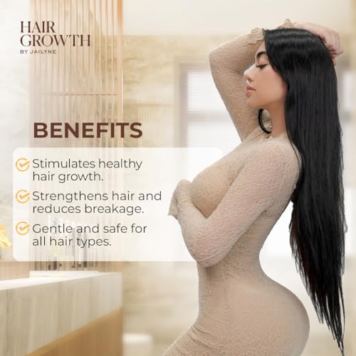 Hair Growth Shampoo by Jailyne Ojeda ? Biotin & Keratin-Infused Formula for Thicker, Fuller Hair ? Nourishing Solution for Hair Growth & Scalp Health ? Made in USA