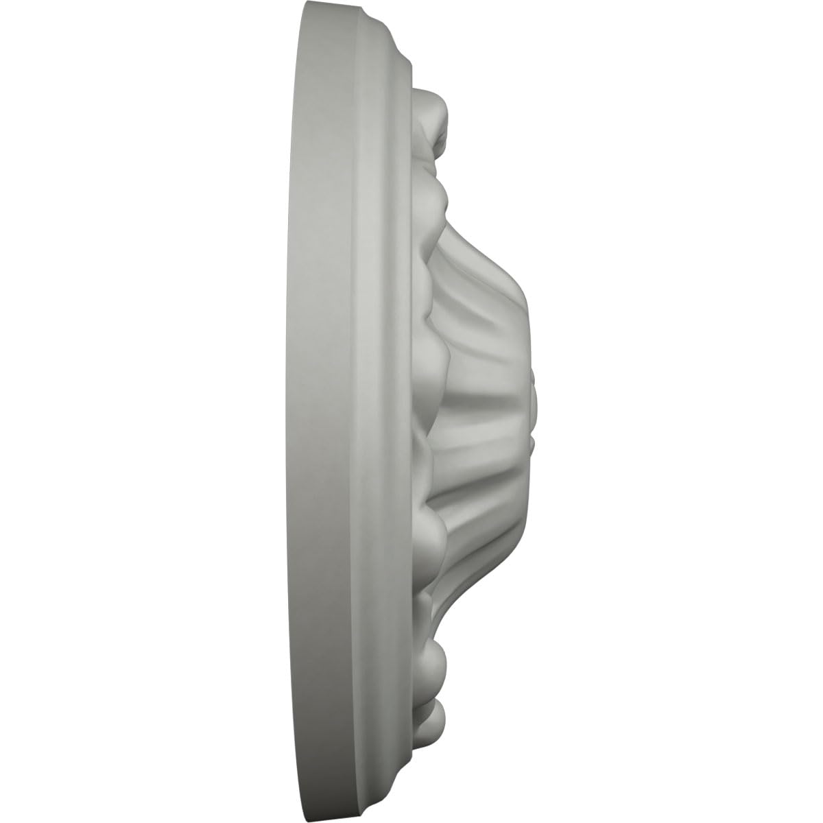 Ekena Millwork ROS05X05MU Mullin Round Rosette, 5 7/8"OD x 1 5/8"P, Primed