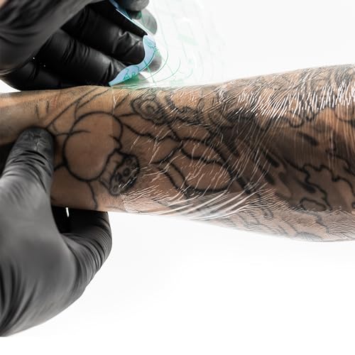 6 Inch * 5.5 Yards Aftercare PU Film Second Skin Tattoo Cover Healing Protection Skin Care Bandage Fast Heal Waterproof Sterile