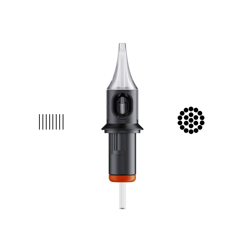 Cheyenne Tattoo Cartridges - Open Liner Safety Cartridges - 20 Stück (XXL (21 ol 0.40))