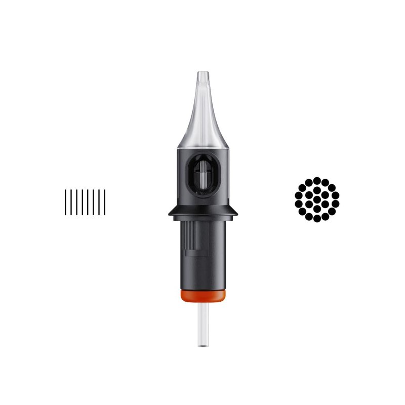 Cheyenne Tattoo Cartridges - Open Liner Safety Cartridges - 20 Stück (XXL (21 ol 0.40))
