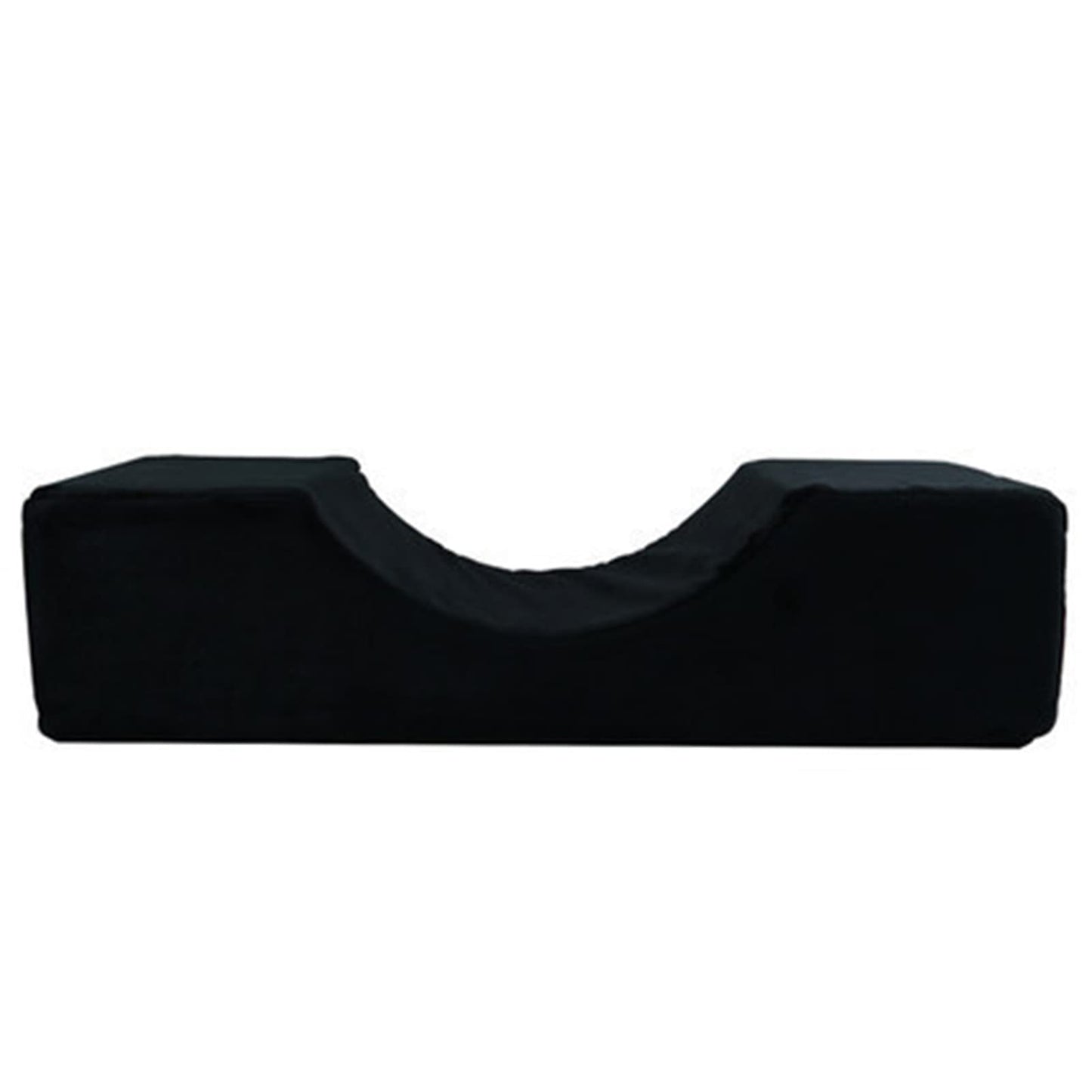 Eyelash Extension Neck Pillow, Beauty Salon Eyelash Extension Neck Pillow Velvet Pillow with Shelf Organizer Bag Comfortable Velvet Beauty Memory Foam Pillow for Lash Extension Gra