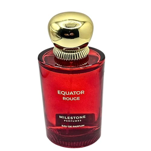 Equator Rouge Eau de Parfum for Women by Milestone, 3.4 FL OZ (100 ml) - Citrus & Spicy Top Notes, Floral & Woody Accords, Long-Lasting Luxury Fragrance