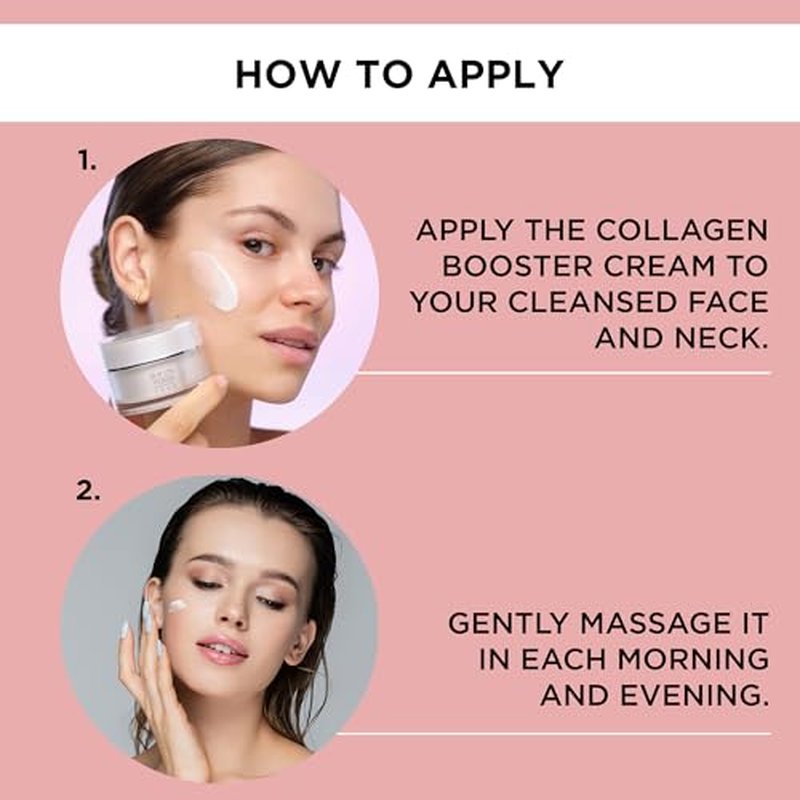 ARTDECO Collagen Booster Cream With Vitamin C - Moisturizing Cream - Anti-Aging Effect - Combats Signs of Skin Aging like Wrinkles & Loss of Contours - Facial Skin Care - Hyaluronic Acid - 1.6 Fl Oz