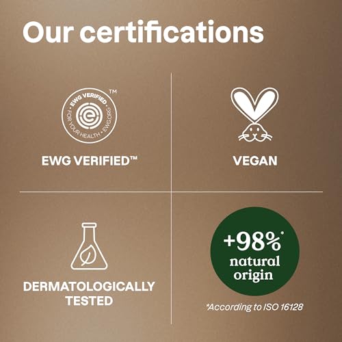 ATTITUDE 2-in-1 Body Wash and Hair Shampoo, EWG Verified Shower Gel, Dermatologically Tested, Made with Naturally Derived Ingredients, Vegan Personal Care, Patchouli and Black Pepper, 67.6 Fl Oz