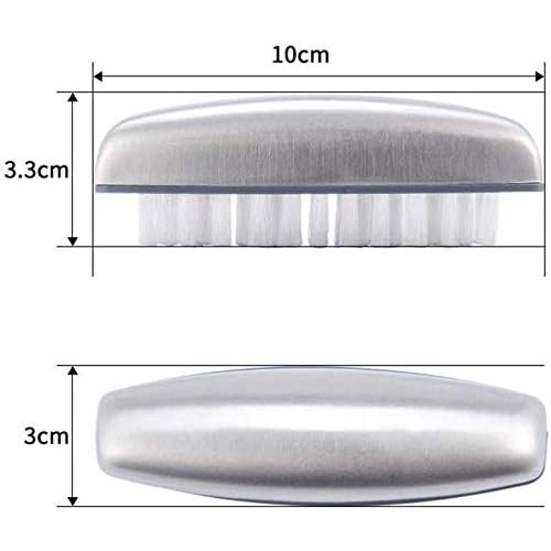 Hand and Nail Brush cleaner,Stainless Steel Soap, fingernail toe Cleaning Scrubbing Brushes & Help Eliminating Smells Absorb Odor (1 PCS)