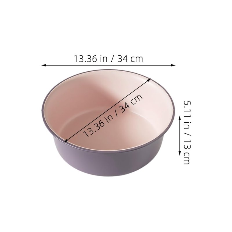 FOMIYES Large Foot Bath Basin for Soaking and Massage - Thickened Plastic Foot Soak Tub with Non-Slip Base for Home and Salon Use 5.12X13.39X5.12 Inches