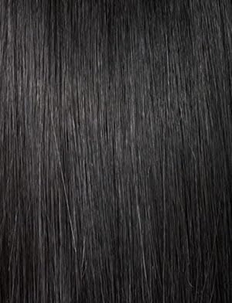 Sensationnel Empire Bump Weaving Hair Extensions - 8-Inch Human Hair Short Bun Wrap | Jet Black Color