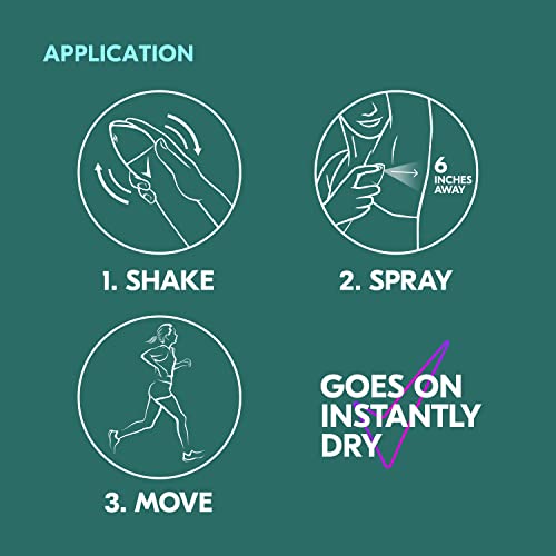Degree Advanced Antiperspirant Deodorant Dry Spray 72-Hour Sweat and Odor Protection Sheer Powder Deodorant Spray For Women With MotionSense Technology 3.8 oz, Pack of 3