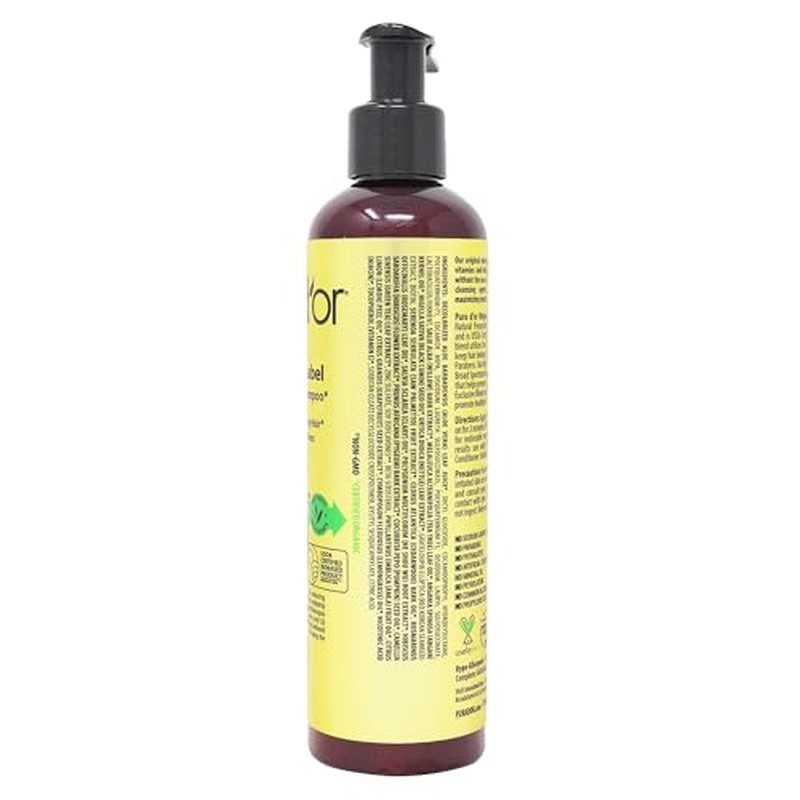PURA D'OR 8 Oz Original Gold Label Anti-Thinning Biotin Shampoo Natural Earthy Scent, CLINICALLY TESTED Effective Results, Herbal Blend Hair Thickening Products, Women & Men, Color Treated Hair