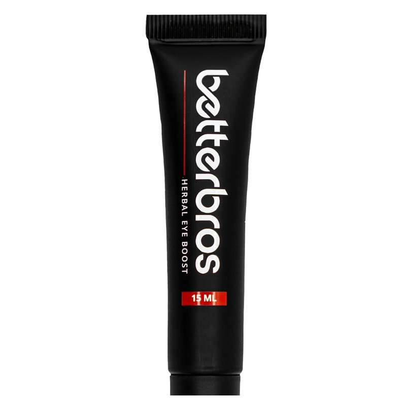 BetterBros Men’s Eye Boost Gel – Caffeine & Cucumber Under-Eye Formula for Puffiness, Tired Eyes & Fine Lines – Refreshing Hydrating Eye Gel for Men, 15ml