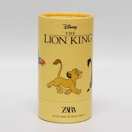 Zara The Lion King Kids' Perfume Eau de Toilette Spray 100ml (3.4 fl oz) Playful & Wild Fragrance