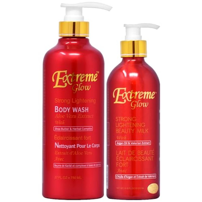 Extreme Glow Body Wash 27oz + Lotion 16.8oz