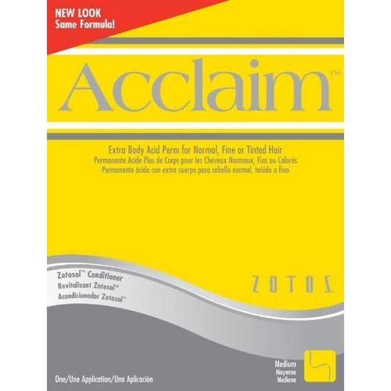 Zotos Acclaim Extra Body Acid Perm for Normal,fine or Tinted Hair by Zotos