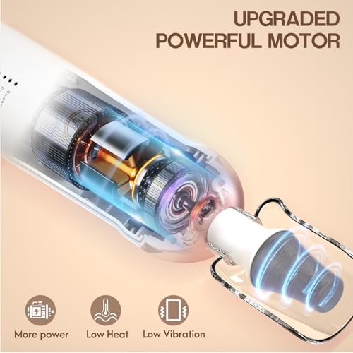 Eletorot Electric Nail File Set for Seniors, 8 in 1 Toenail Grinder Kit for Thick Nails, Professional Manicure and Pedicure Kit, Cordless Pedicure Tools for feet, 5 Speeds Nail Drill Machine