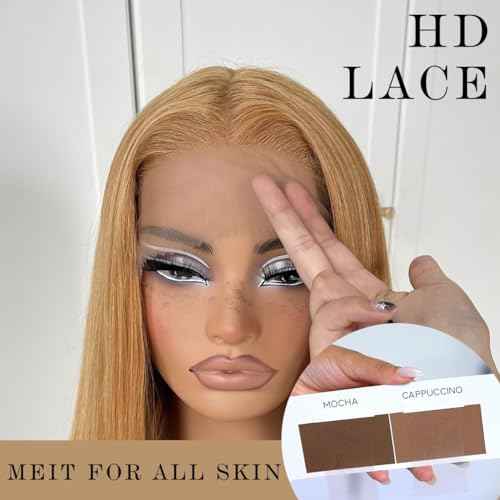 Human Hair Wig 5x5 27 Brown Yaki Wave Lace Front Wigs Dark Brown Human Hair Wig 200% Density