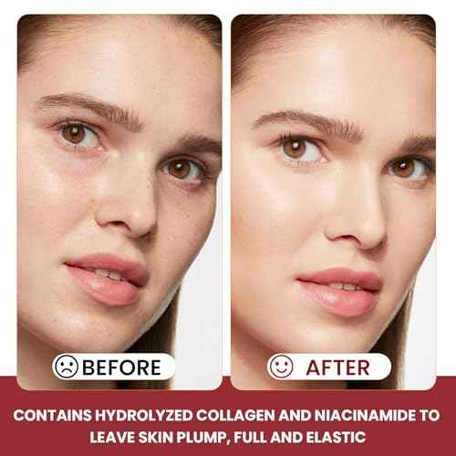 Bio-Collagen Face Masks, Deep Hydrating Sheet Overnight Face Mask, Facial Treatments and Masks for Women, Korean Skincare, Moisturizing and Firming for Girl, 24 Pack