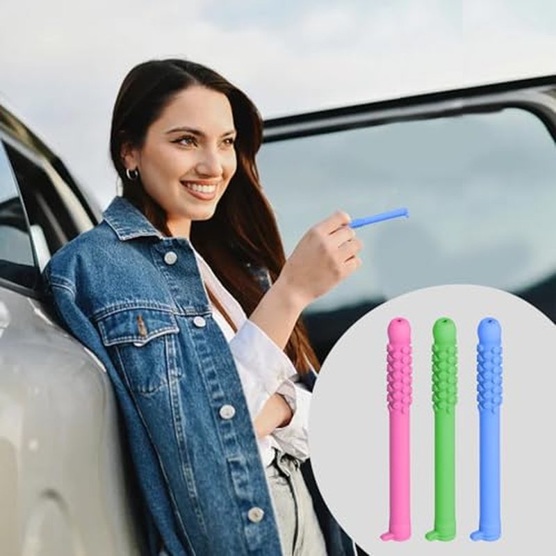 3Pcs Chewable Breather Sticks for Breath Fresh - Fruity Craving Relief, Chewable Breather, Fresh Breath Oral Fixation Replacement