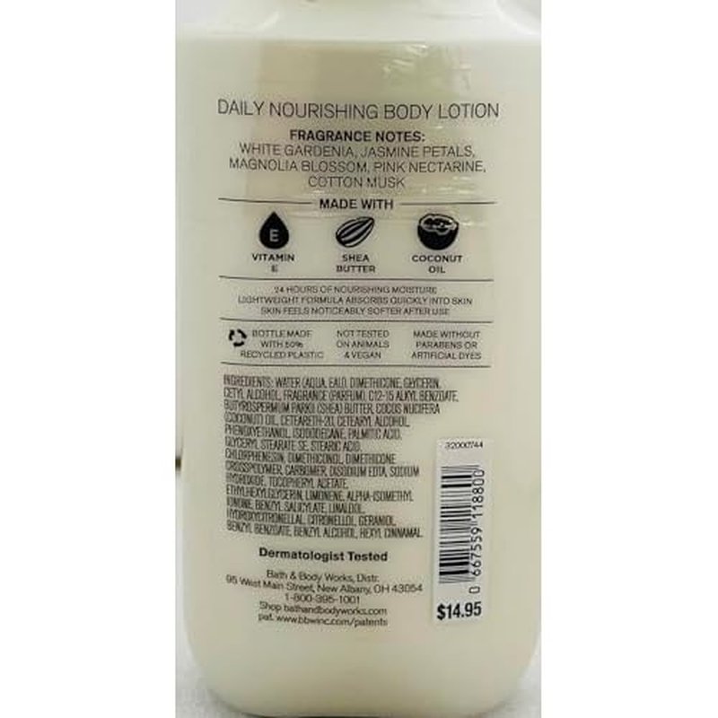 Bath and Body Works Hello Beautiful Lotion 8 Ounce Shea and Vitamin E