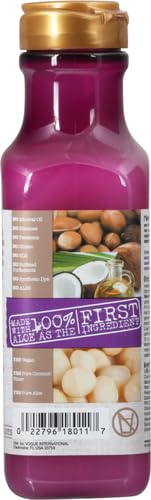 Maui Moisture Heal & Hydrate + Shea Butter Shampoo to Repair & Deeply Moisturize Tight Curly Hair with Coconut & Macademia Oils, Vegan, Silicone, Paraben & Sulfate-Free, 13 fl oz