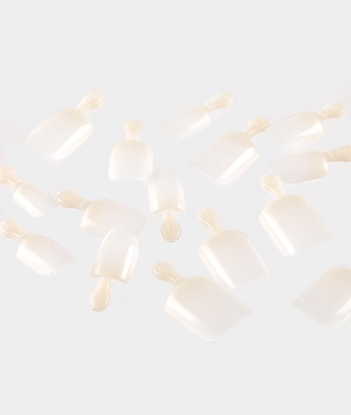KISS Salon Acrylic Natural Press On Nails, Nail glue included, 'Rare', Nude, Short Size, Squoval Shape, Includes 28 Nails, 2g Glue, 1 Manicure Stick, 1 Mini File