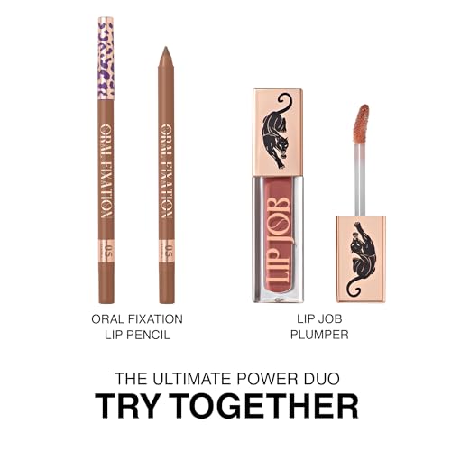 Lip Plumper Gloss ? Lip Job ? Glossy Finish, Hydrating & Smoothing Formula, 0.14 fl oz (Keep Me Satisfied)