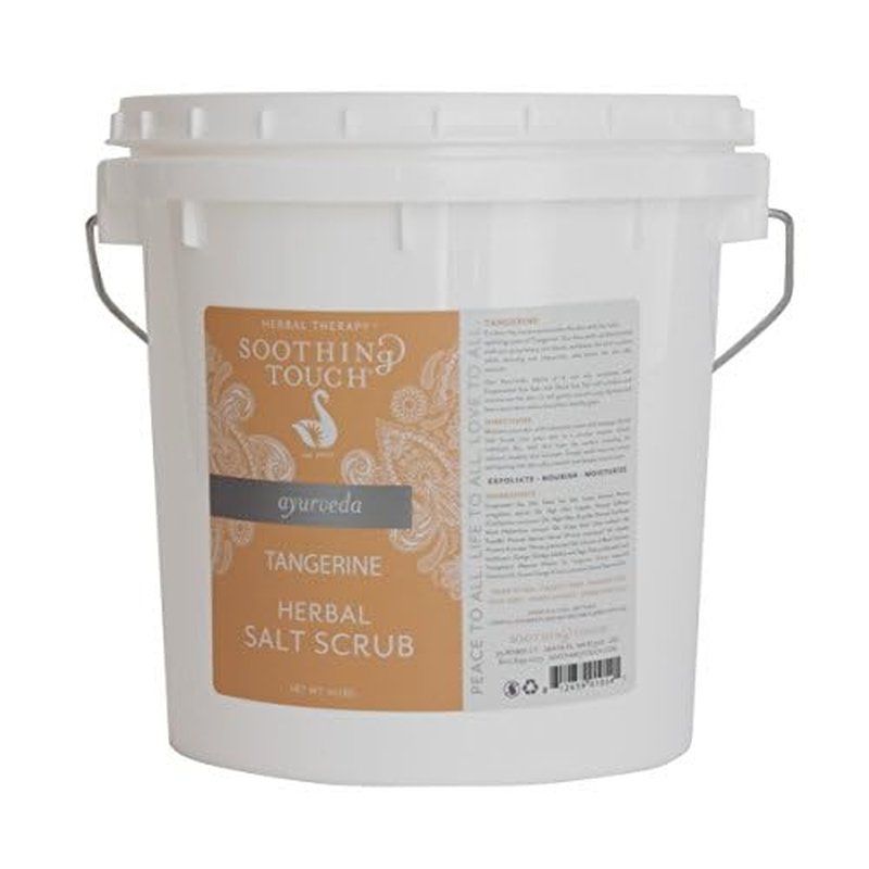 Soothing Touch Herbal Salt Scrub, Tangerine, 10 Pound