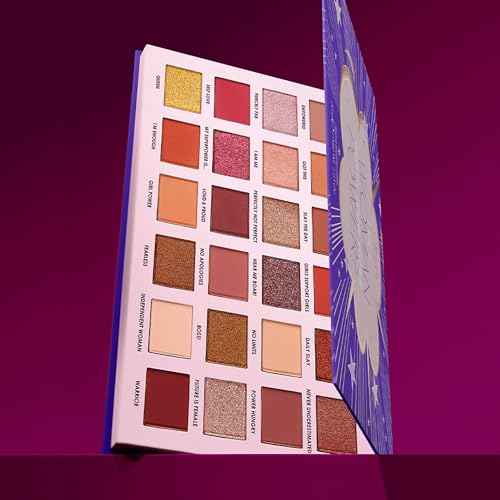 Ciat? London I Am Woman Eyeshadow Palette, 24 Creamy and Highly-Pigmented Shades