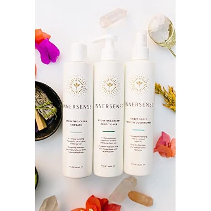 Innersense Organic Beauty - The Hydrate Trio Collection | Non-Toxic, Cruelty-Free, Sustainable Haircare (Full Size)